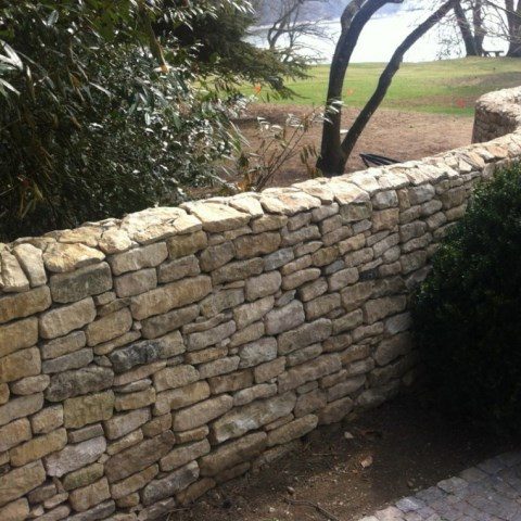 stone walls