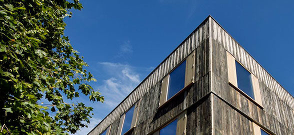 reclaimed wagon boards railway from BCA in cambridge university
