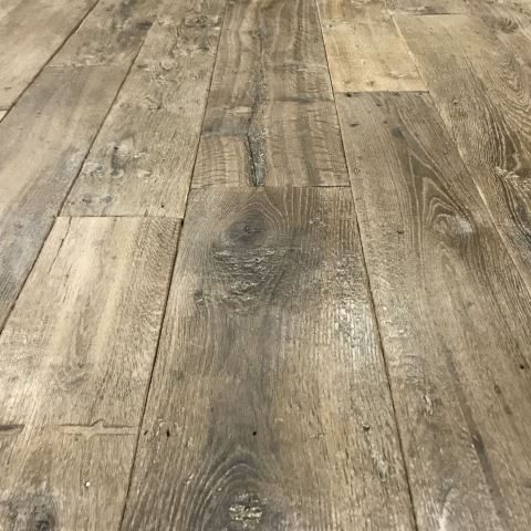 reclaimed floorboards