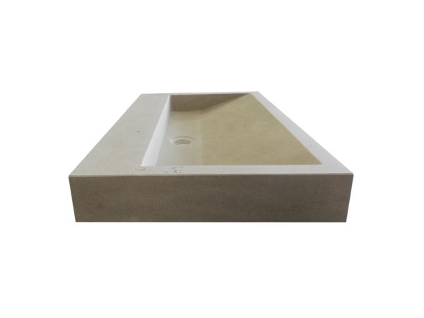 Washbasin in natural stone Mera Grey