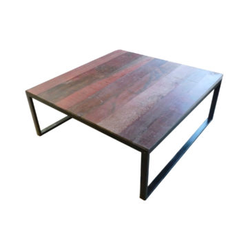 coffee table red oak