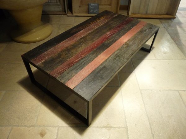 red oak table for living room