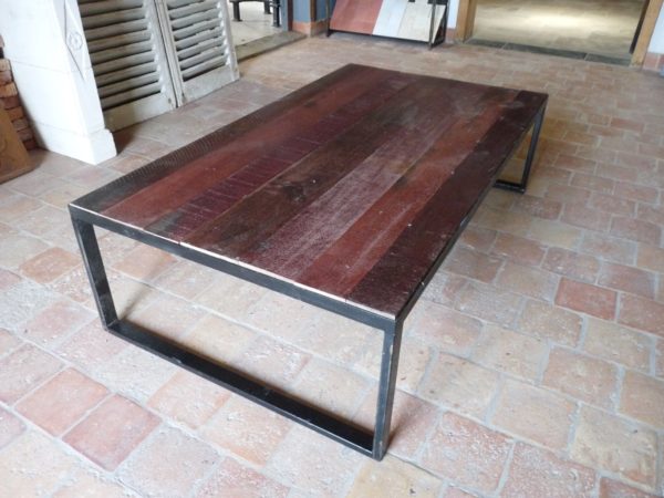 coffee table living room red wood