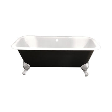 bathtub antique black and white