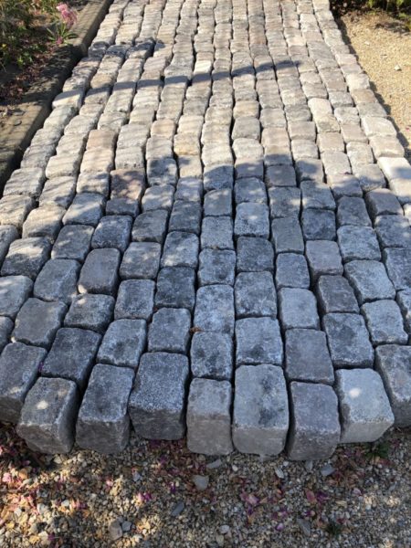 setts of antique cobblestone