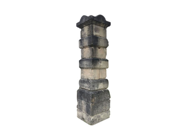 nice pair of antique gateway pillars