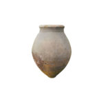 antique amphora jar in garden