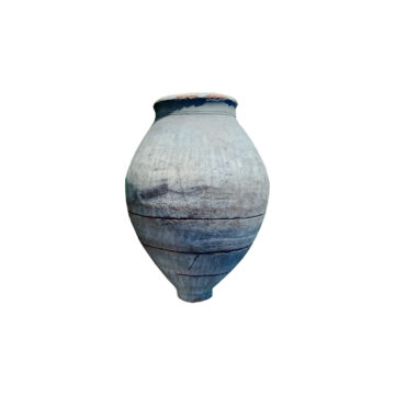 antique amphora style terra cotta jar