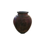 antique amphora vase style in brown
