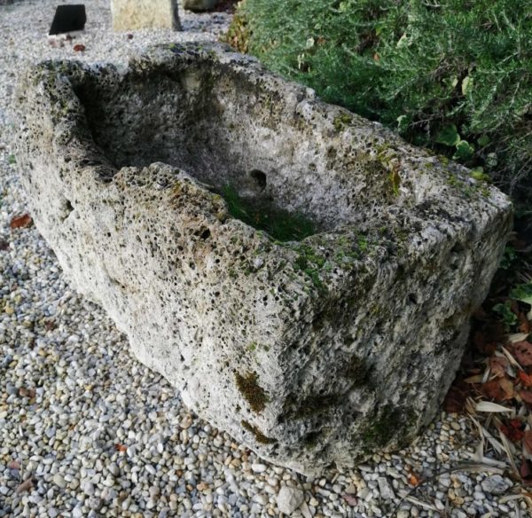 old trough in a medium size for decoration