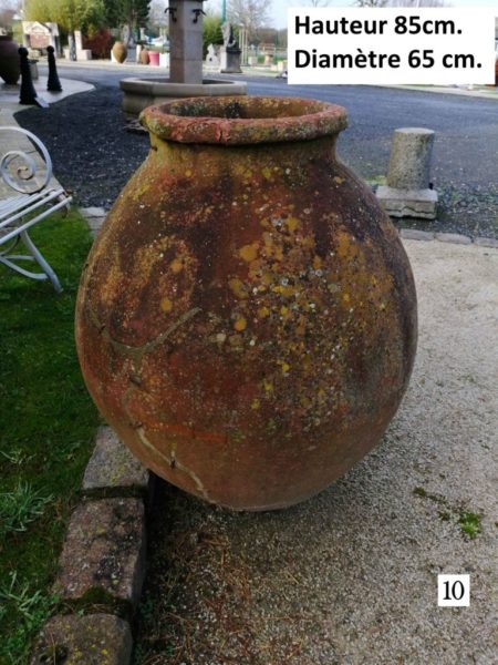 reclaimed terra-cotta jar