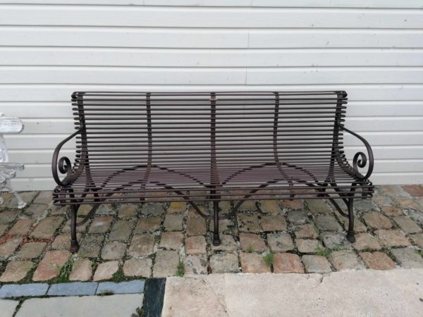 4 seats in our classic bench architectural salvage
