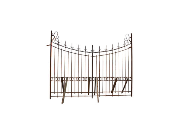 forged steel antique entrance gates from our showroom in france
