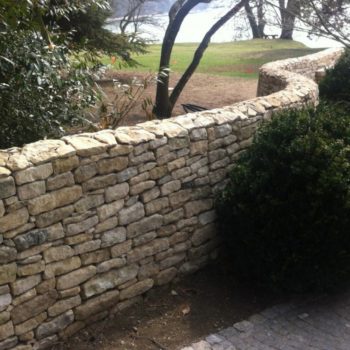 reclaimed limestone walling antique