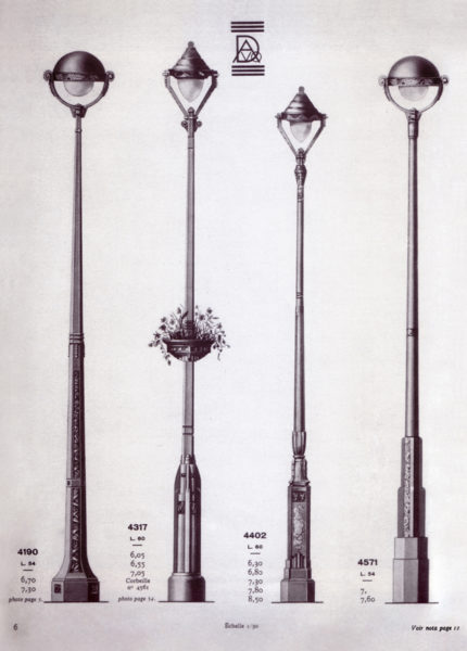 durenne lamps from 1931