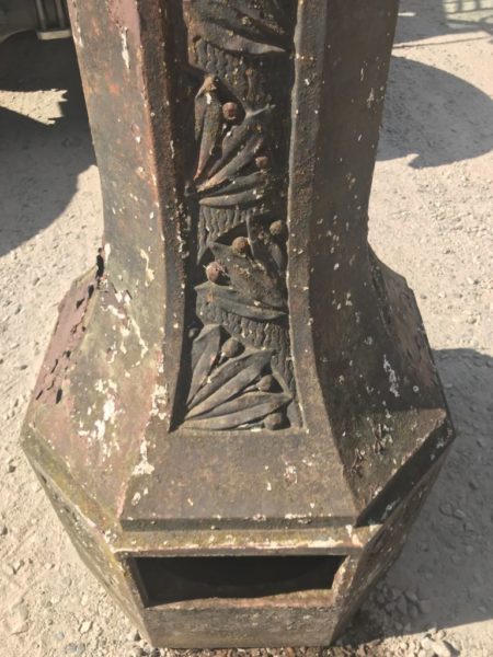 french durenne lamp posts old