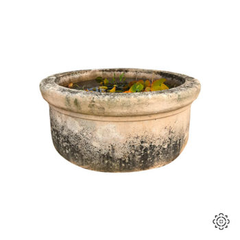Antique stone pool from late 18th