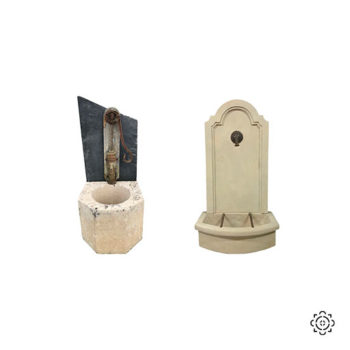 antique stone troughs equivalent to chenonceau