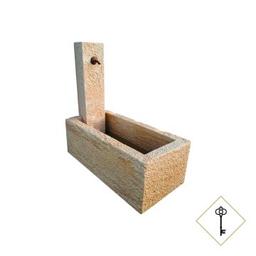 Patrimoine rustic 140 cm trough fountain