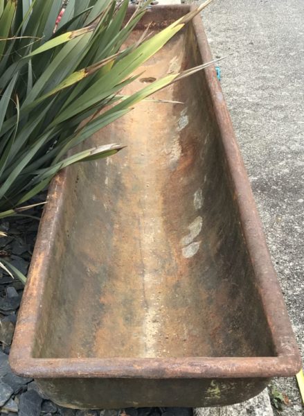cast iron trough from bca premises