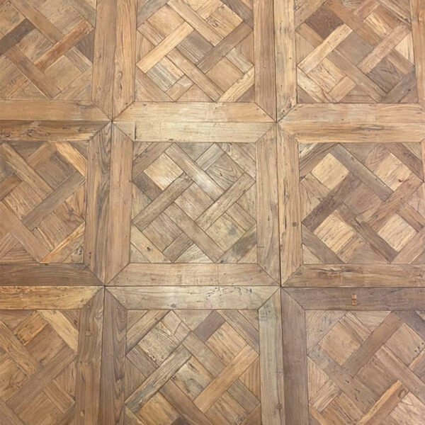 antique teak parquet
