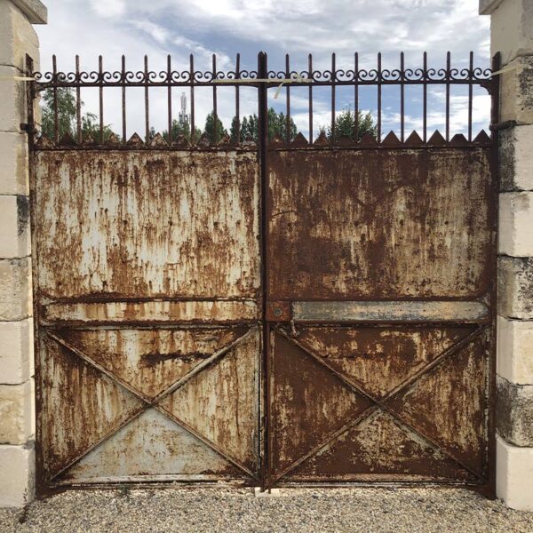 Antique gates at BCA renovate