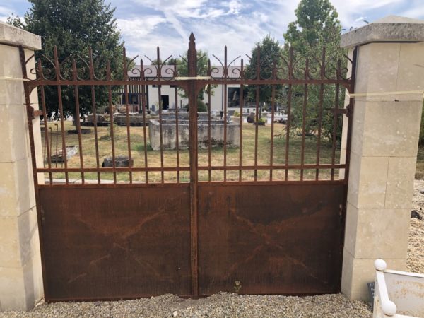 old entrance gates at BCA