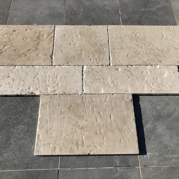 Example of antique Burgundry paving