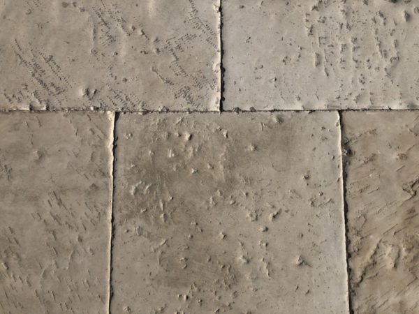 new flagstones at BCA
