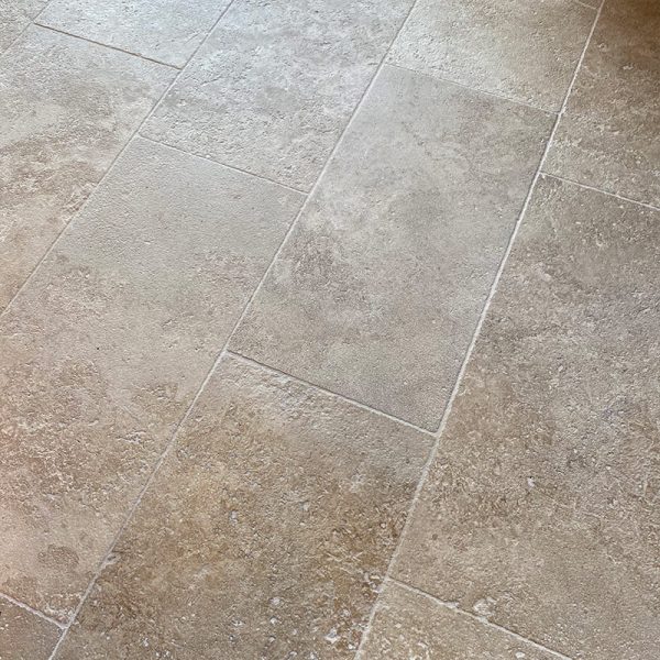 New limestone paros flooring