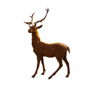 new deer statue