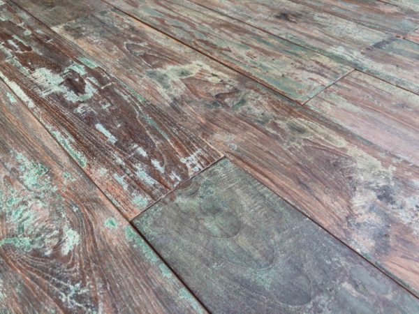 teak parquet old style