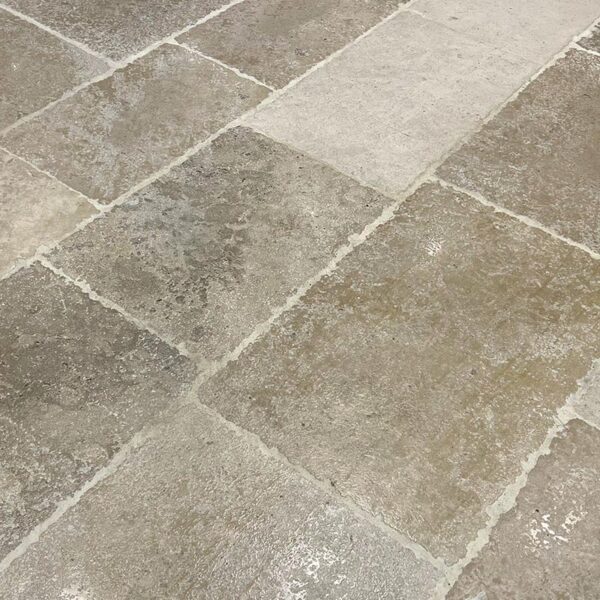 Rugged new limestone antiqued