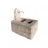 Antique small fountain with spout