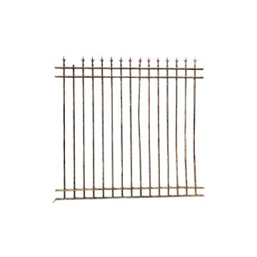 Antique wrought iron railings