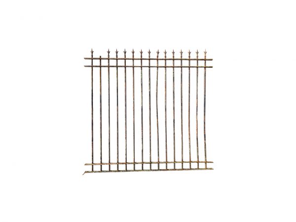 Antique wrought iron railings