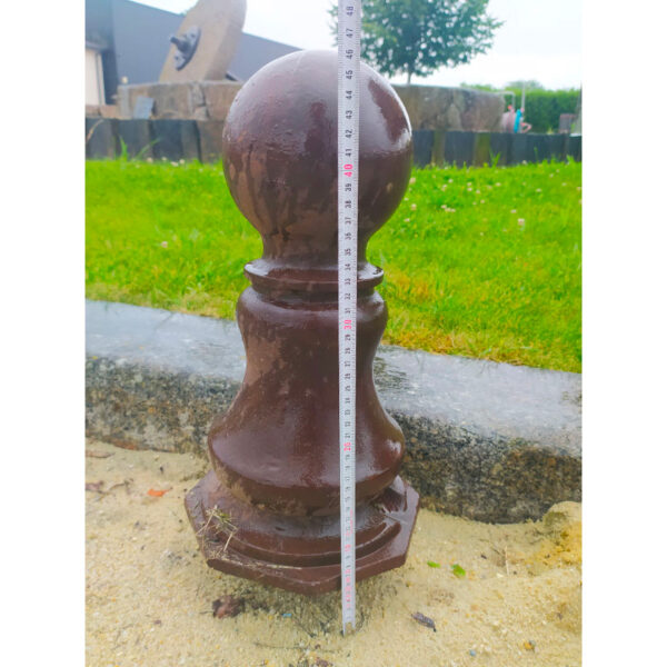 small bollard antique iron