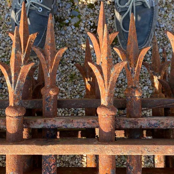 Top of the railings