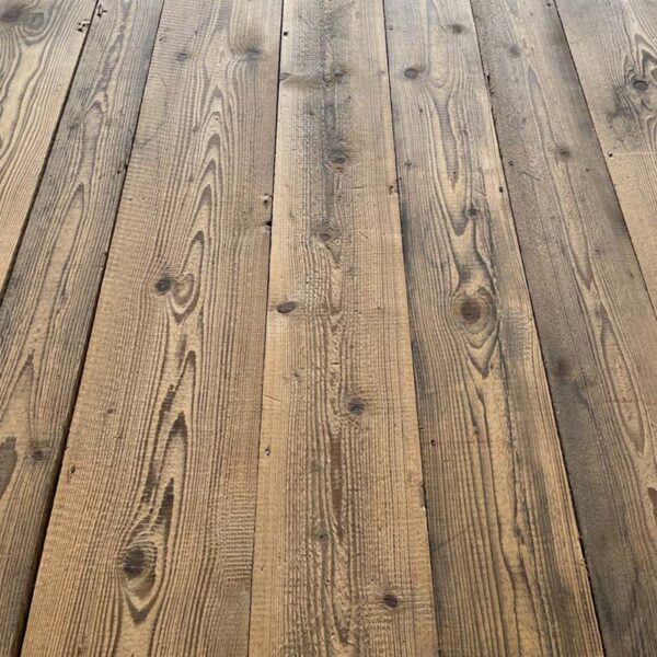 Antique pine floorboards