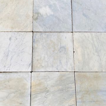 Antique marble floor tiles 32 x 32 cm