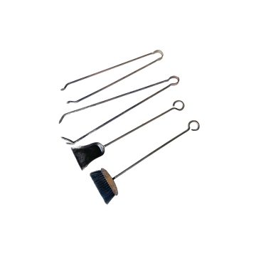 Old fireplace cleaning tools