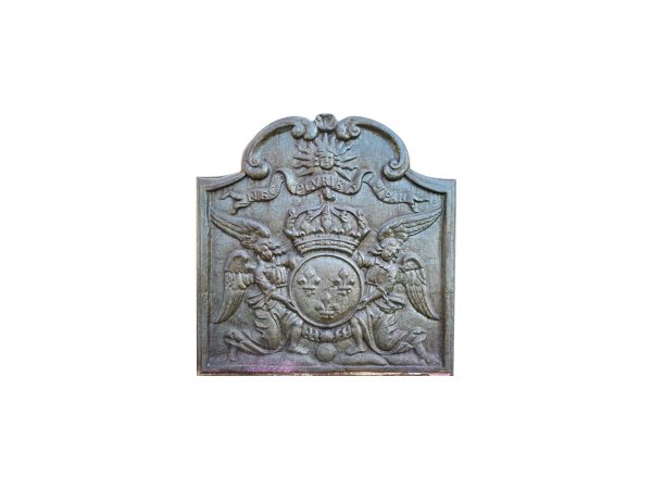 Repro of fleur de lys fireback