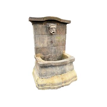 Antique wall fountain