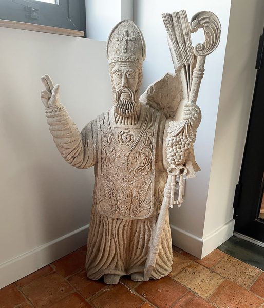 Antique saint peter statue