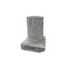 Antique french granite bollards