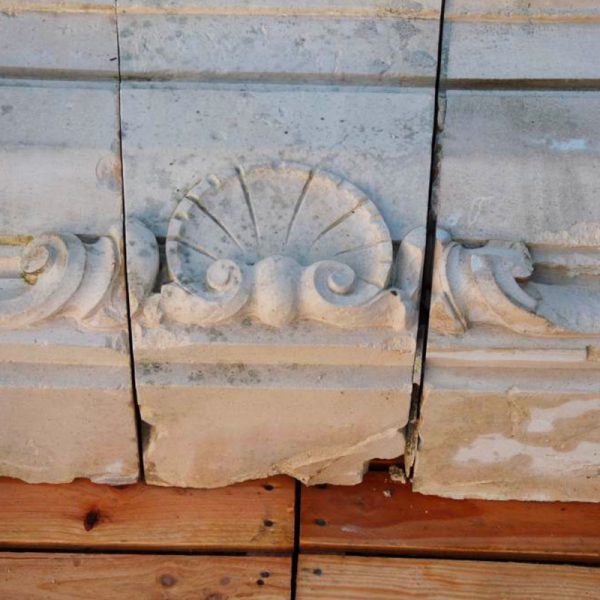 Antique lintel from France