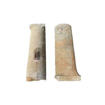 Antique granit pillar in halves
