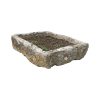 Large antique limestone trough