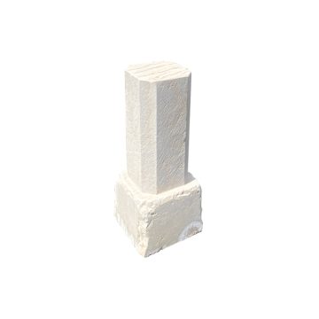 Limestone posts or wheel chasers