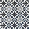 Traditional celeste cement tiles